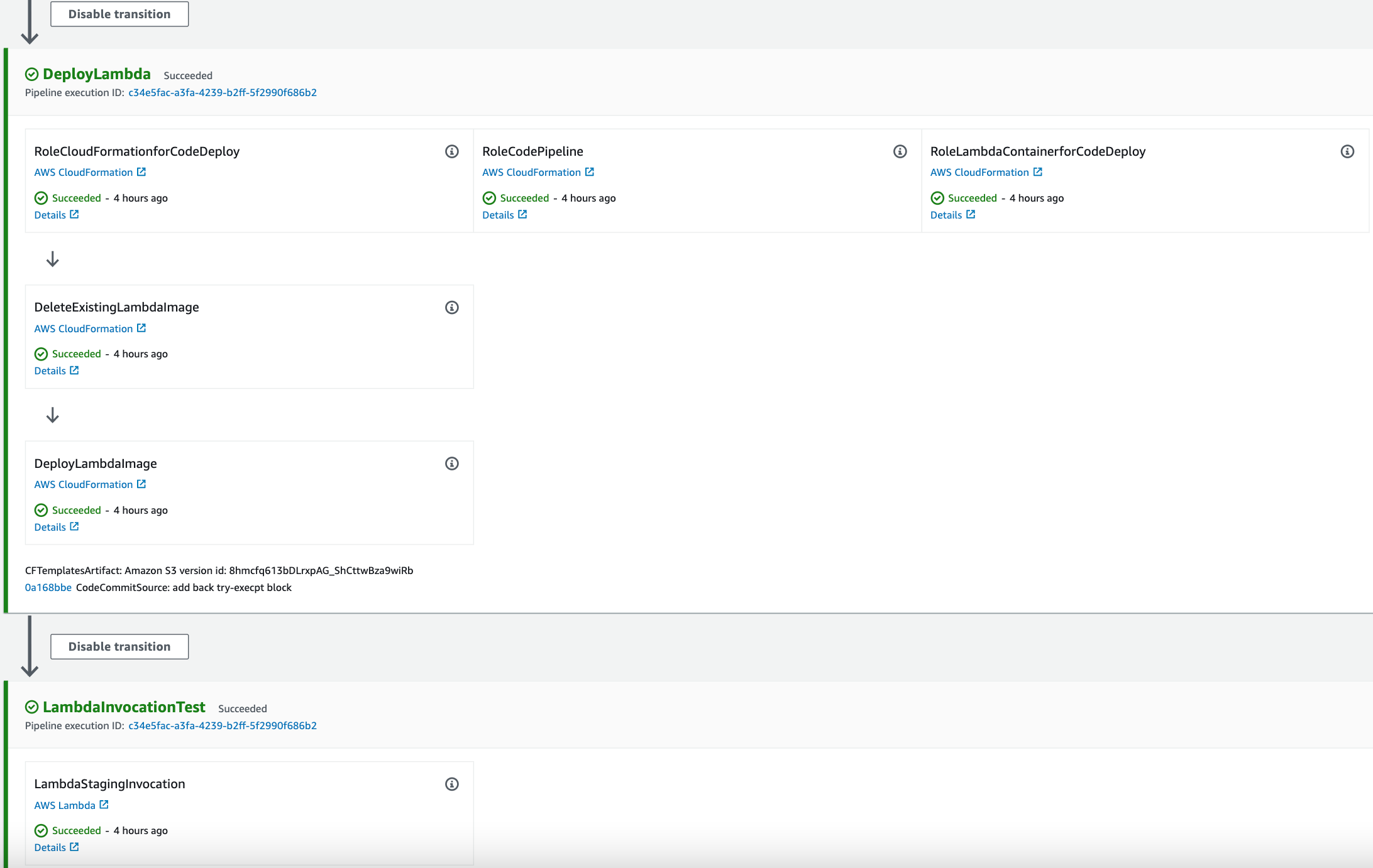 Setting up AWS Code Pipeline to automate deployment of tweets streaming ...